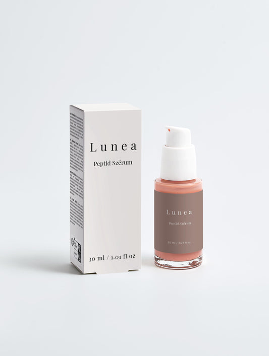 LUNEA – Peptid alapú revitalizáló szérum. Újra indítja a bőr kollagéntermelését