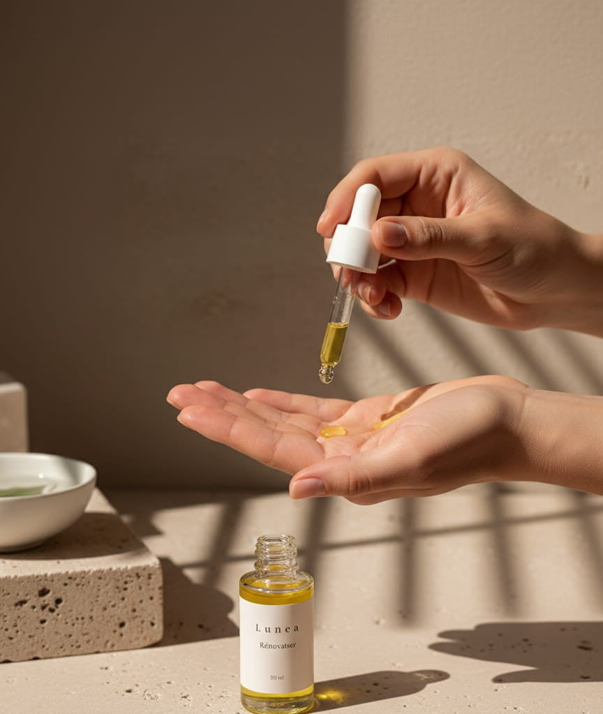 Lunea Rénovateur - Irritáció nélkül újraindítja a kollagéntermelést, bakuchiol és a klinikai peptidek erejét egyesíti, hogy akár 7 nap alatt frissebb, feszesebb bőrt adjon.